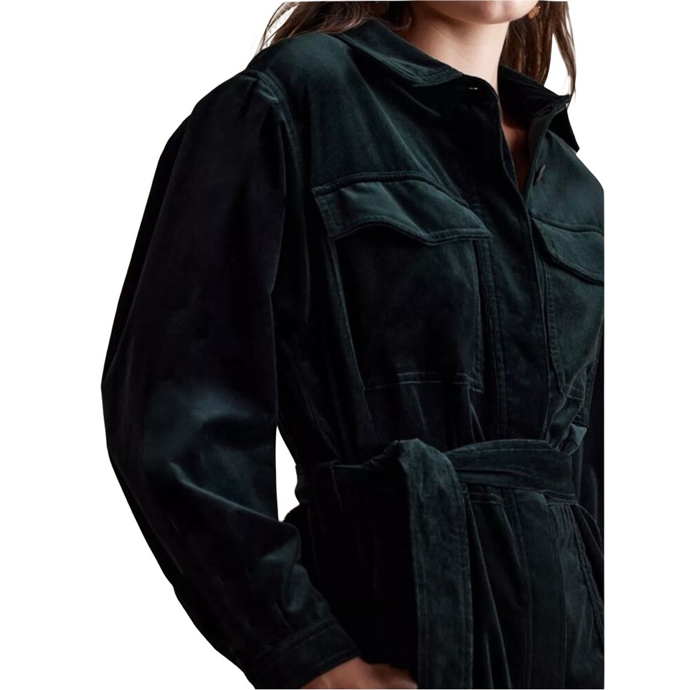 Banana Republic Women’s Large Jumpsuit Forest Green NWT - Picture 9 of 10